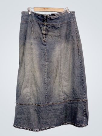 Route 66 Denim-Maxirock