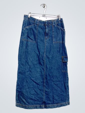 WHITE STAG Denim Cargo Maxi Rock