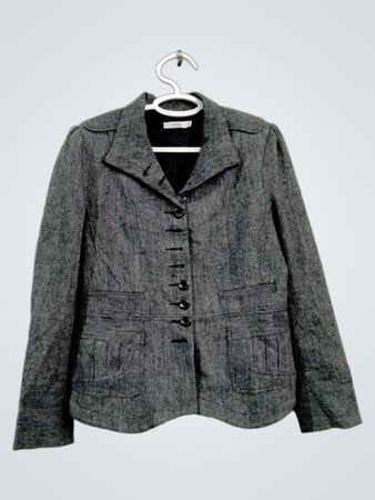 RICKI'S Damen Blazer in Grau Größe 10