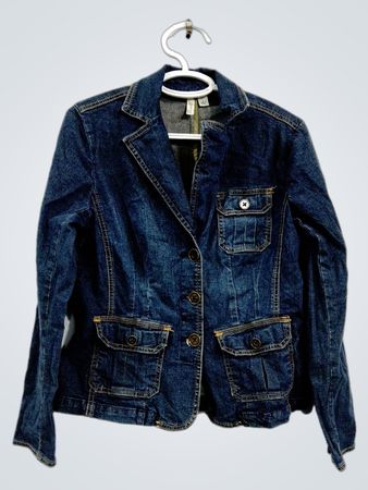 St. John's Bay Stretch-Jeansjacke
