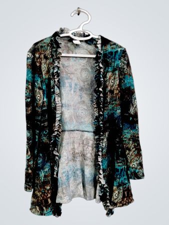 Libra Ruffle Cardigan