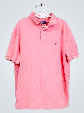 Nautica Pinkes Polohemd