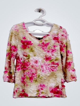 Karen Kane Instyle Floral Print Top