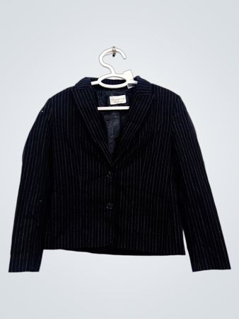 Villager Petite Nadelstreifen-Blazer