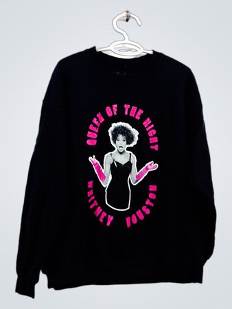 Whitney Houston Queen of the Night Sweatshirt