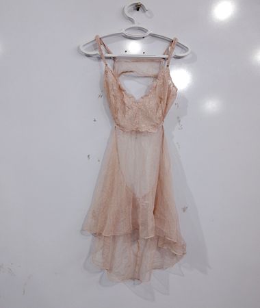 Victoria's Secret Pink Spitzen-Unterkleid