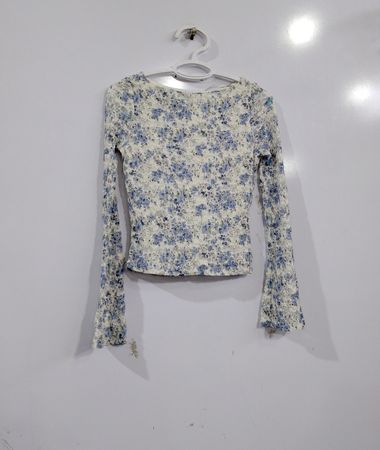 Arizona Jean Co. Floral Print Langarmshirt