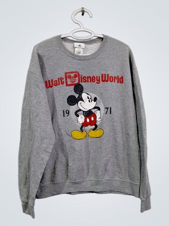 Walt Disney World Mickey Mouse 1971 Sweatshirt
