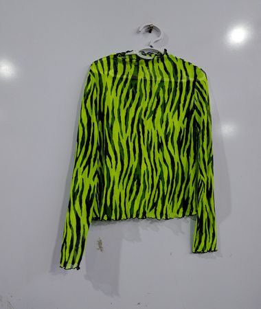 Neon-Zebra-Print-Mesh-Top