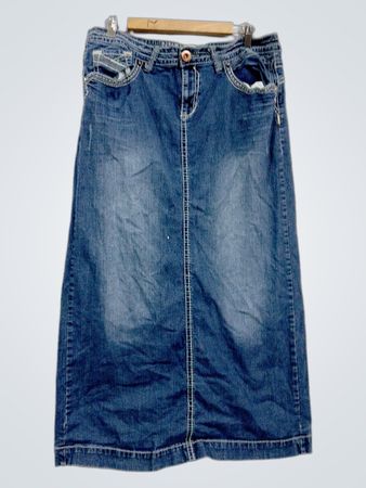 Denim-Maxirock