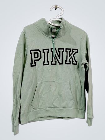 PINK Victoria's Secret Quarter-Zip-Sweatshirt