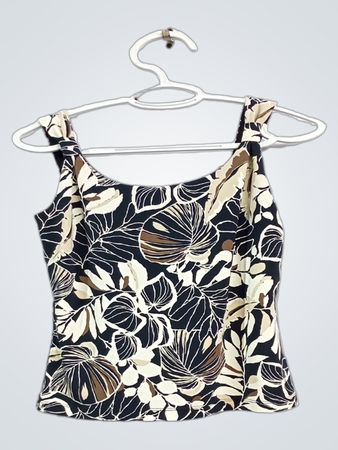 Apostrophe Stretch Floral Tanktop
