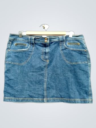 la blues Stretch-Denim-Rock