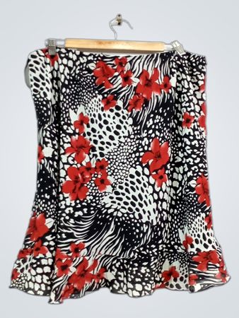 MSK Damenrock mit Blumenmuster