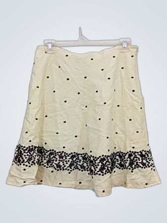 Appraisal Cream Floral Border A-Linien-Rock