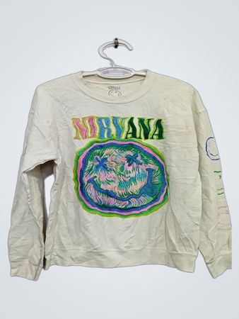 Nirvana Smiley Face Sweatshirt