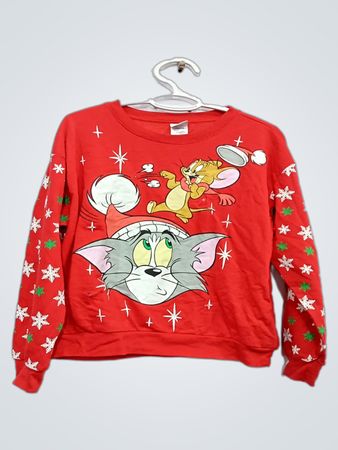 Tom und Jerry Weihnachts-Sweatshirt