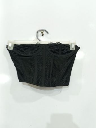 Wynque Schwarzes Korsett-Top