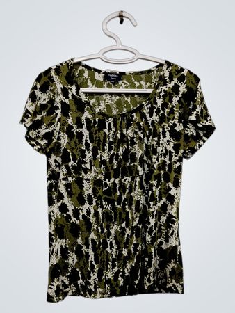 Reitmans Petites Printed Short-Sleeve Top