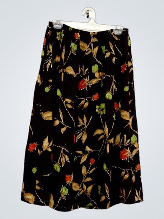 VINTAGE STUDIO Floral Print Skirt
