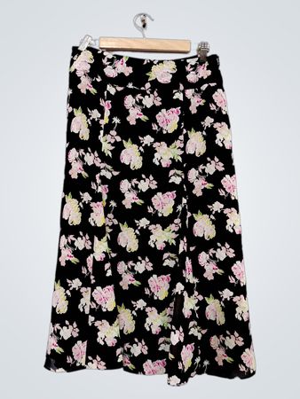Liz Claiborne Floral Midi Skirt