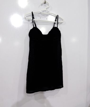 Rampage schwarzes Slipkleid