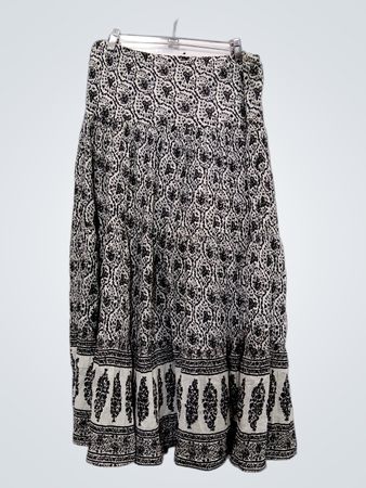 Chaps Floral Midi Skirt