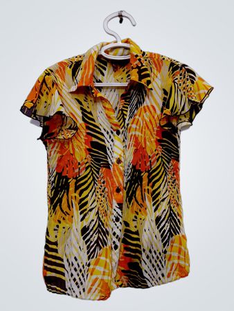 Serena & Lily New York Printed Blouse