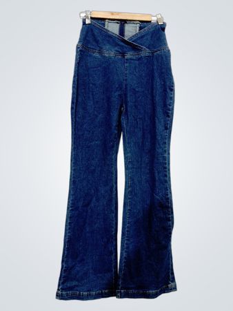 High waisted flare jeans