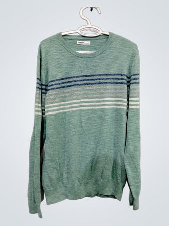 SONOMA GOODS FOR LIFE Maglione girocollo a righe da uomo