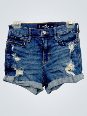 Shorts di jeans Hollister strappati
