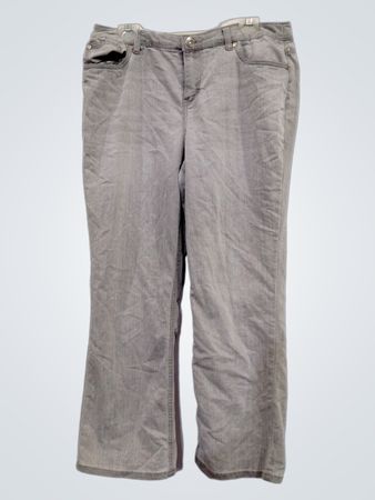 christopher & banks Calça Jeans Cinza Petite