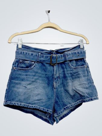 Sincerely Jule Women's Denim Belted Shorts