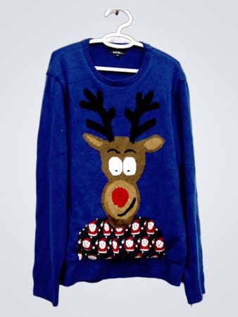 Pull-over de Noël George Reindeer