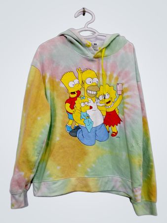 Le sweat à capuche tie-dye Simpsons