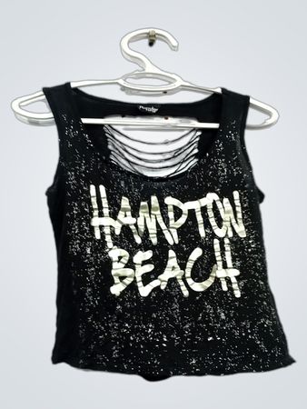 Hampton Beach Distressed Tank Top