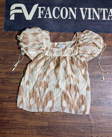 ICE Women's Puff Sleeve Blouse