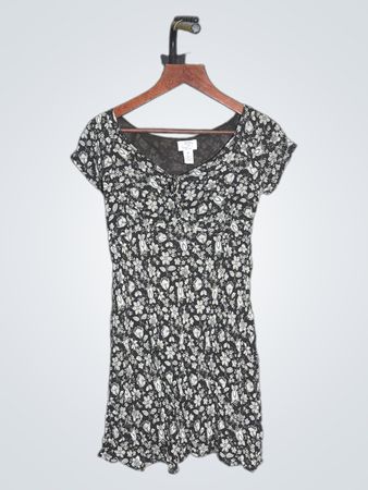 Ann Taylor Loft Petites Kleid mit Blumenmuster