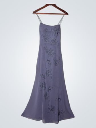 Alyce Designs Vestido tomara‑que‑caia com miçangas