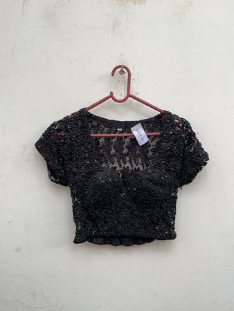 Black Lace Top