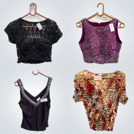 Y2K Beaded Blouses Bundle