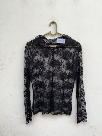 Black Lace Top