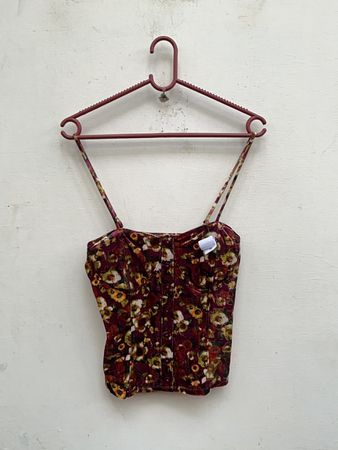 Floral Corset Top