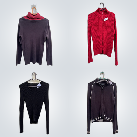 Armani Jeans & Superdry Sweater Bundle - 7 Piece Knitwear Set