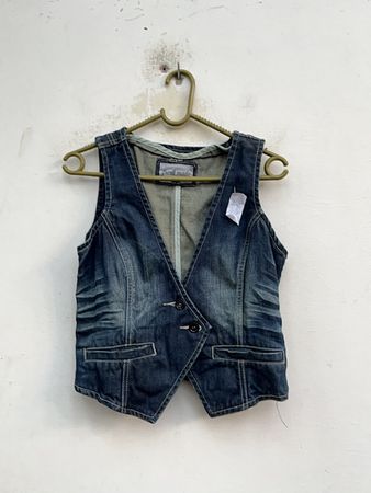 Gilet en jean sans marque
