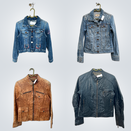 Y2K Racer Denim Jacket