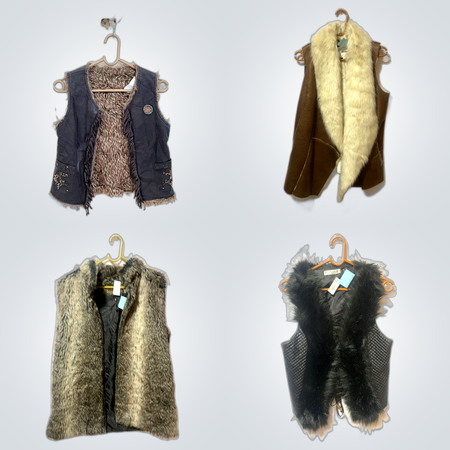 Vintage Leather Vests Bundle