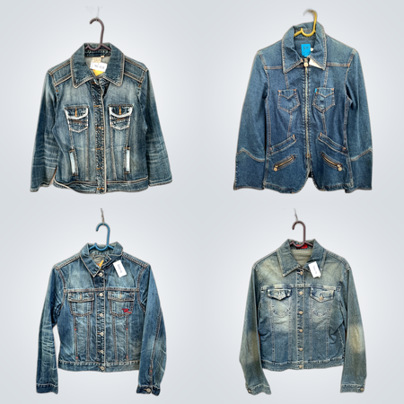 Y2K Denim Jacket Set