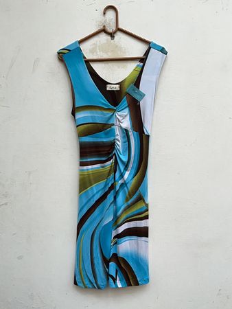 Robe mini sans manches à rayures Lulus