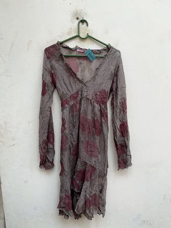 Mango Floral Wrap Dress